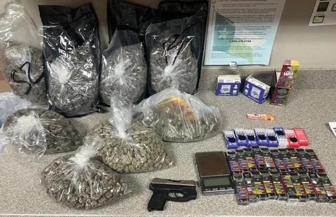 Officers Seize More Than 8 Pounds of Marijuana After Plain-View ...