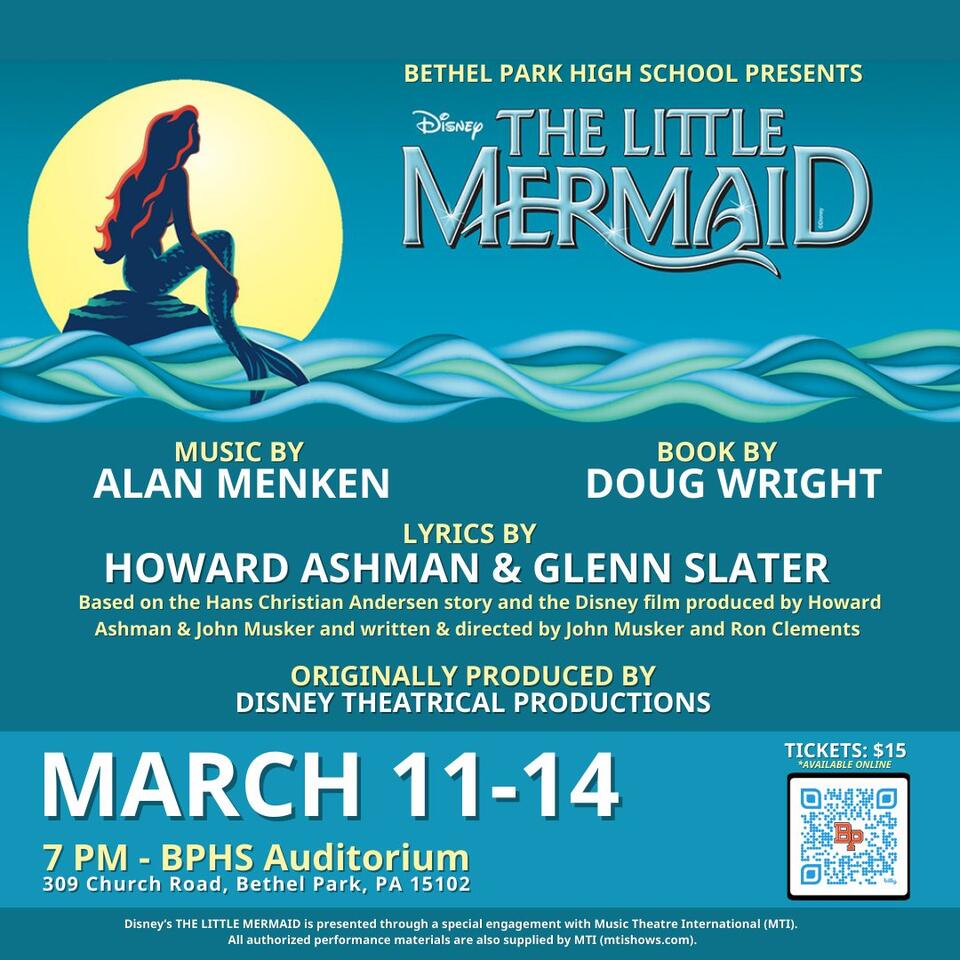 Bethel Park High presents The Little Mermaid musical - NewsBreak
