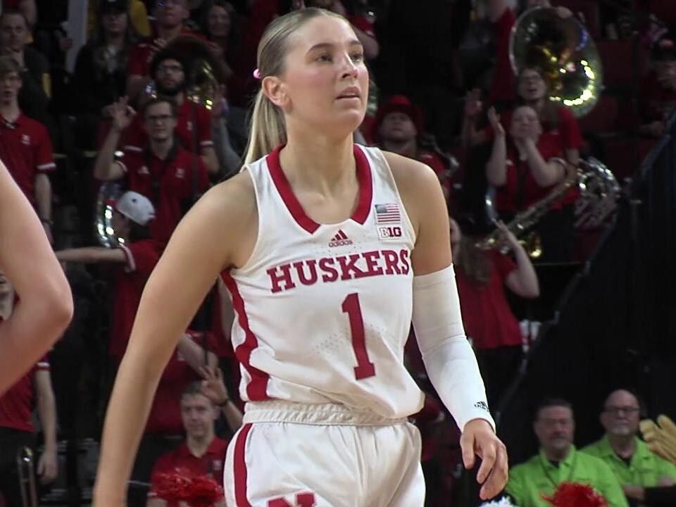Nebraska basketball’s Jaz Shelley named AP National Player of the Week