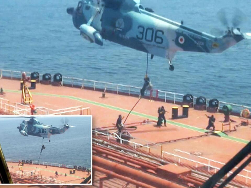 Video shows Iranian navy commandos seizing Houstonbound oil tanker Advantage Sweet