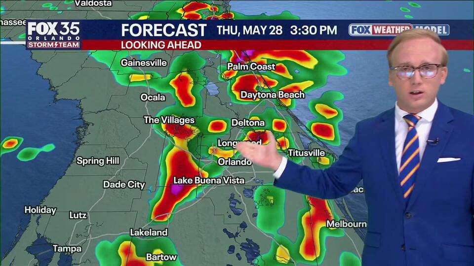 Orlando weather: Stormy pattern settles into Central Florida as hurricane season nears
