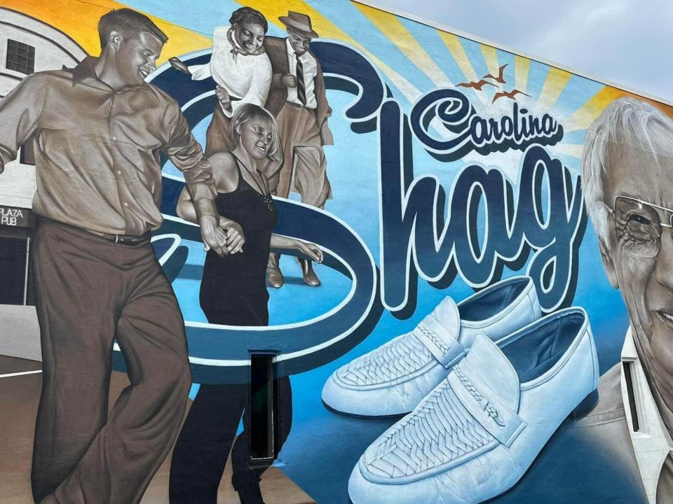 Tribute to Carolina Shag Historical mural unveiled in Carolina Beach