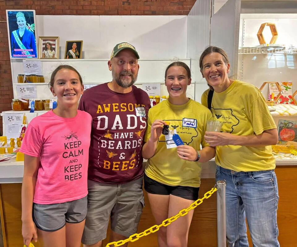 Grinnell’s Back Forty Honey earns top honors at state fair