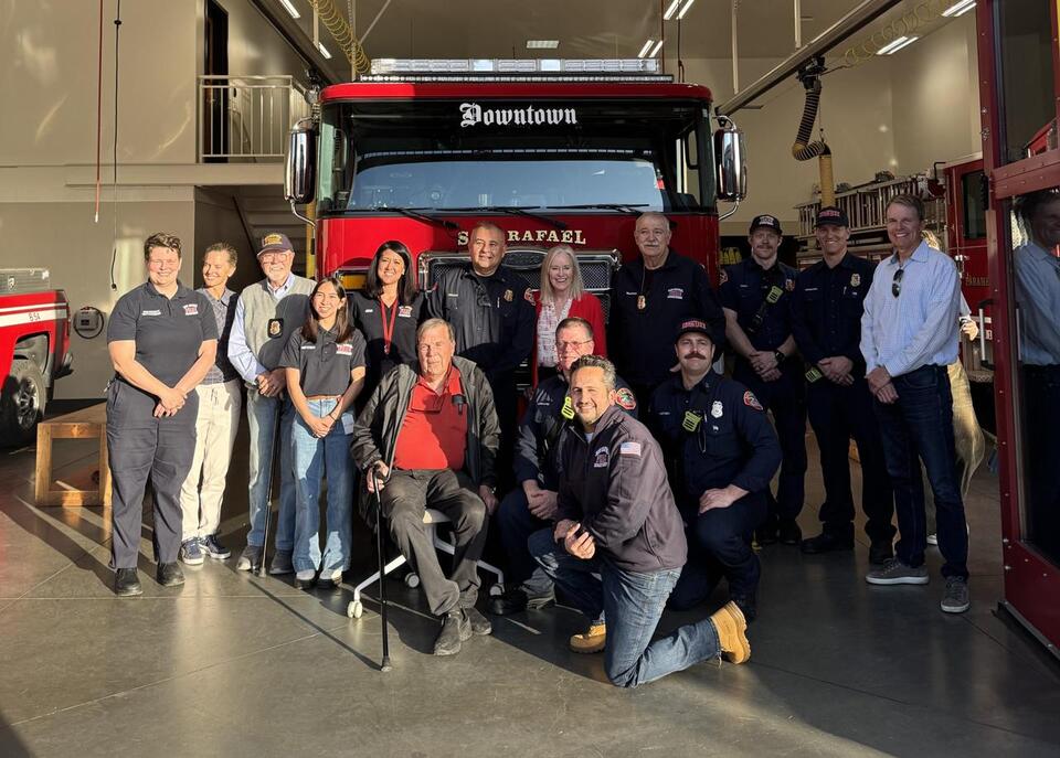 Fire Department Welcomes New Engine with Push-In Ceremony - NewsBreak