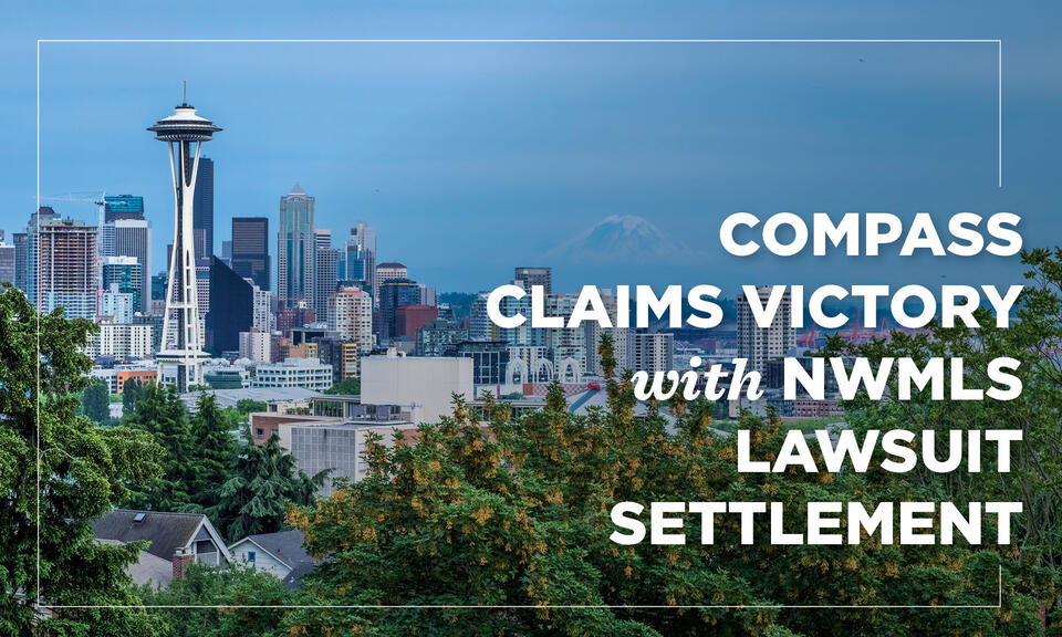 Compass and NWMLS reach lawsuit settlement