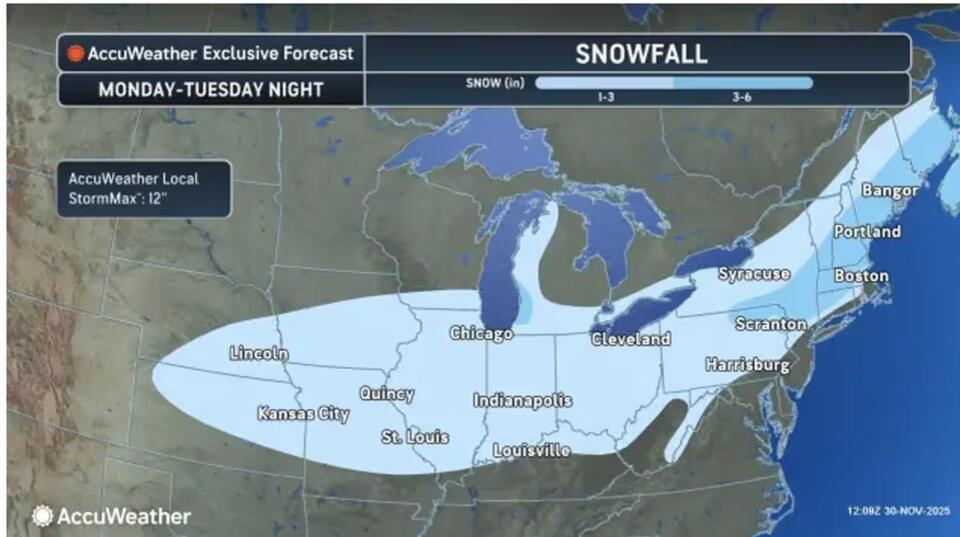 New Storm Could Bring Half-Foot Or More Of Snowfall To Parts Of ...