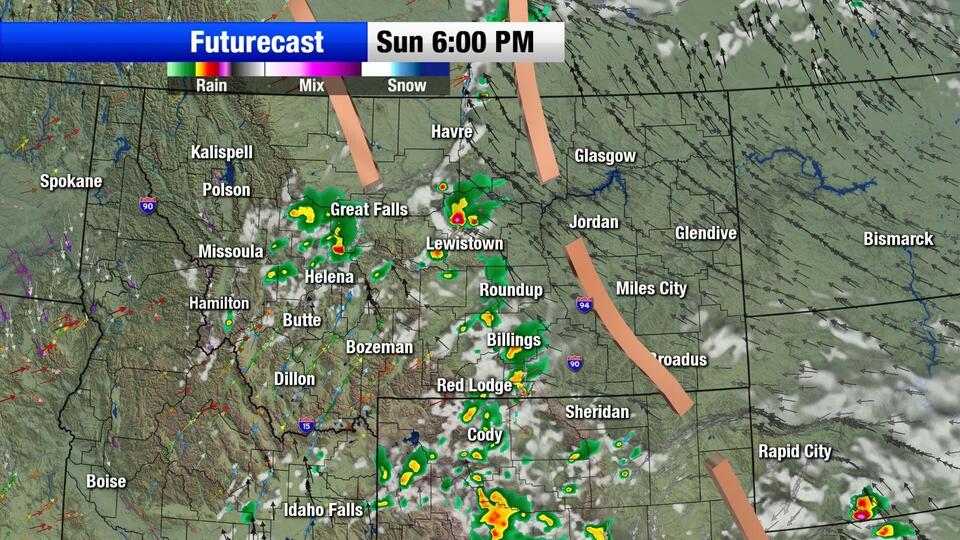 Warm and sunny summer skies this weekend with a brief chance of storms ...