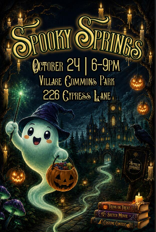 📅 Spooky Springs Halloween night at Village Commons Park - NewsBreak