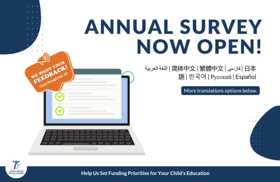 Final Message from IUSD Principals Regarding the IUSD Survey - NewsBreak