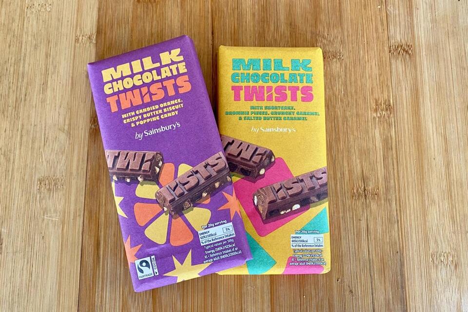 Sainsbury’s new £2.75 chunky chocolate bars are a rival for Tony’s Chocoloney