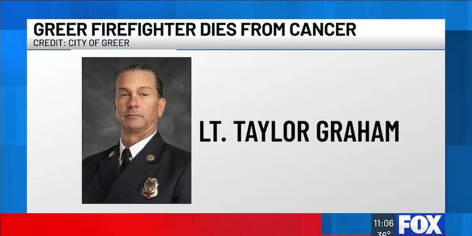 Greer firefighter dies after years-long battle with cancer - NewsBreak