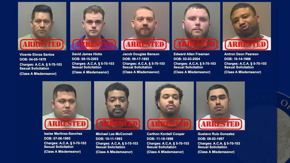 9 arrested in Hot Springs “massage parlor” prostitution sting - NewsBreak