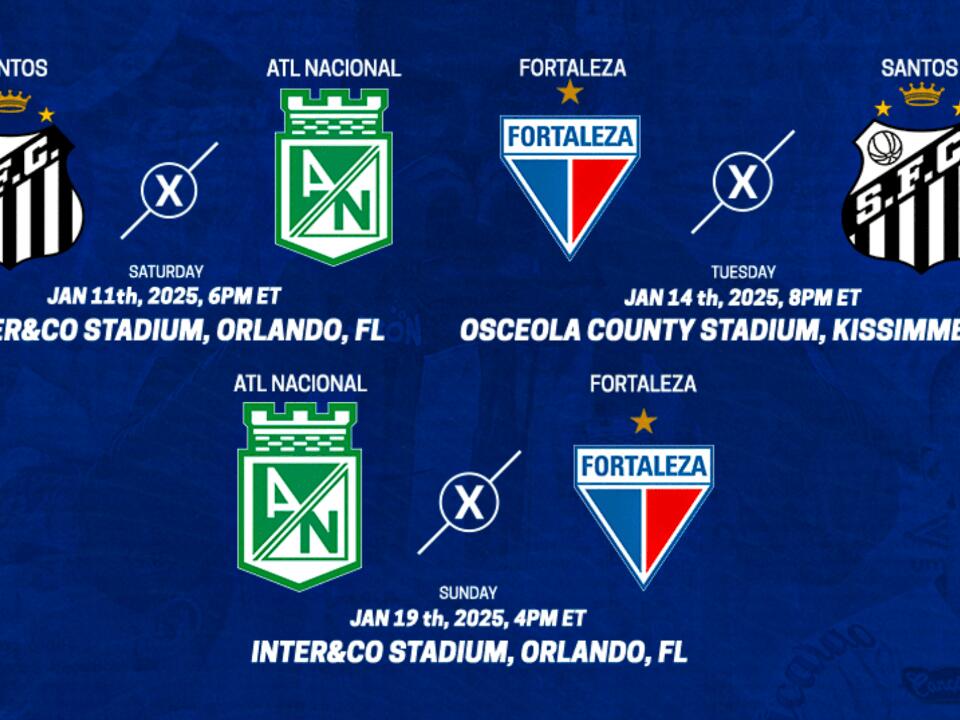 Orlando, Inter&Co Stadium to Host Trio of South American Teams in