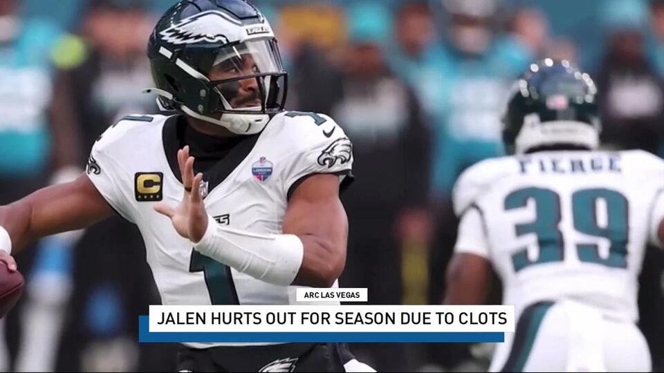Dr. Kahn explains blood clot risks after Eagles QB Jalen Hurts ...