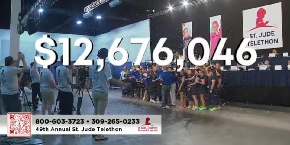 ‘Curing every child,’ Peoria’s St. Jude Telethon soars above last year’s fundraising record