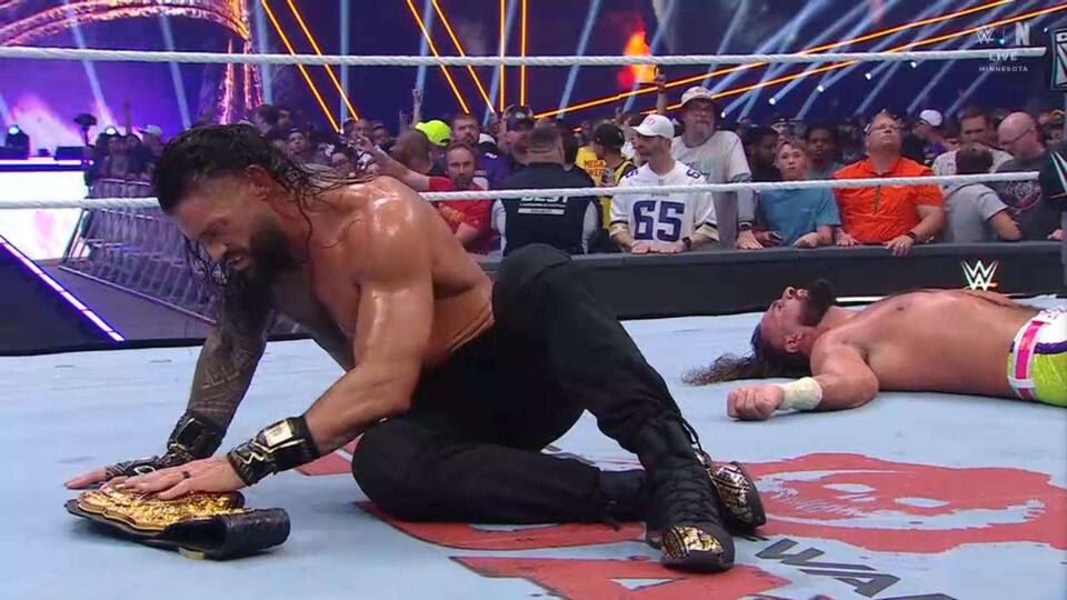 WWE SummerSlam 2026 Night 2 Results: Roman Reigns takes down Seth Rollins to retain World Heavyweight Title