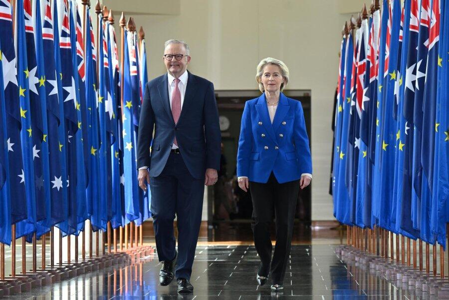 EU, Australia sign landmark free trade agreement after 8 years - NewsBreak