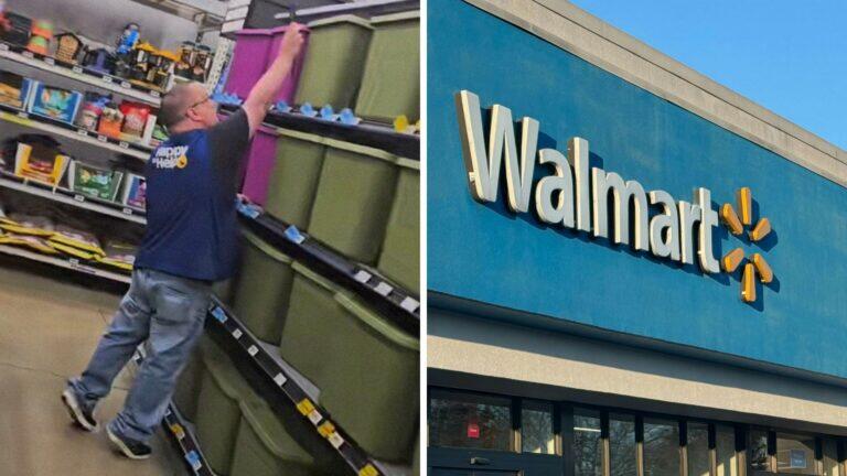 Man tries to buy storage bins at Walmart priced at 75 cents. Problem is, they’re not on sale—they do this every year for an important reason