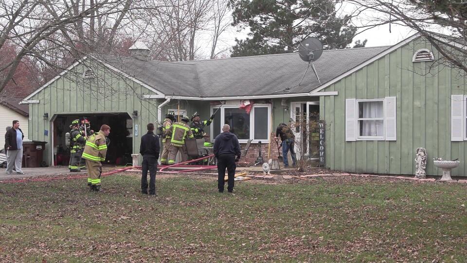 Multiple fire departments respond to second-alarm house fire in western ...