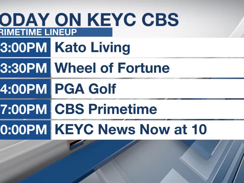 PROGRAMMING NOTE: CBS Golf coverage cause Friday line-up changes to ...