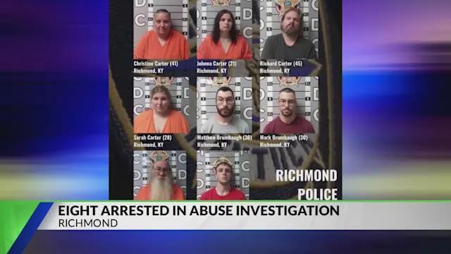 8 arrested in Richmond child abuse investigation - NewsBreak