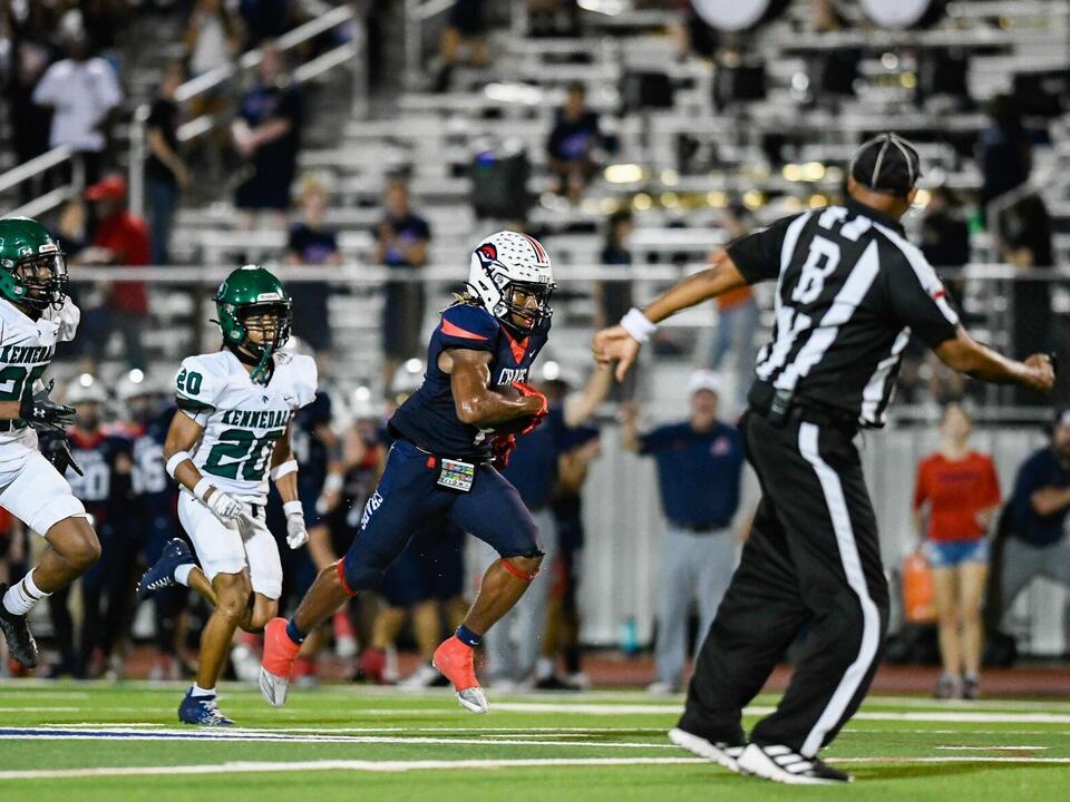 'He's just different' Explosive plays from Brown, others fuel Aubrey's