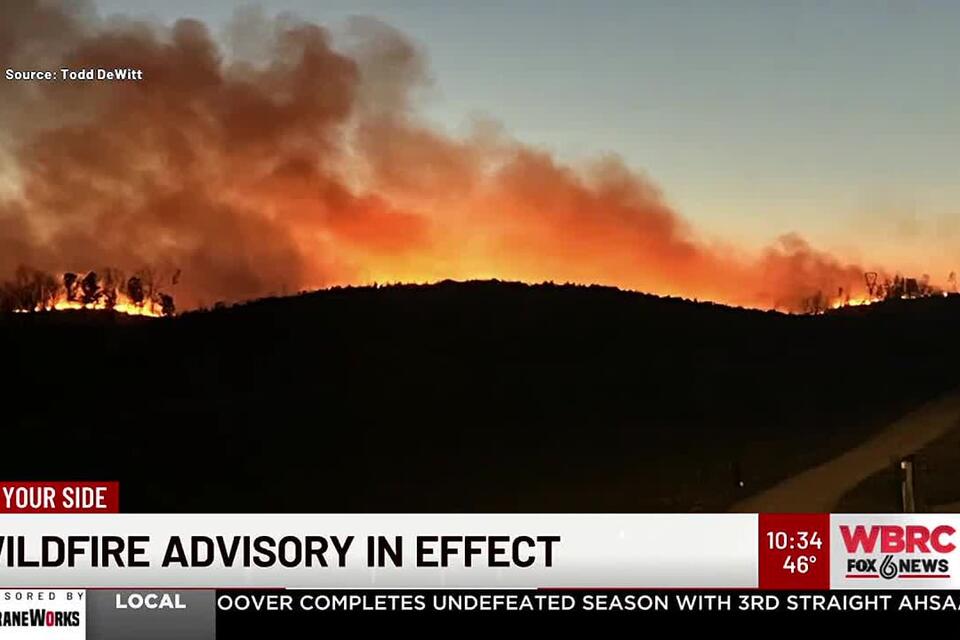 Wildfire advisory in effect in Alabama - NewsBreak