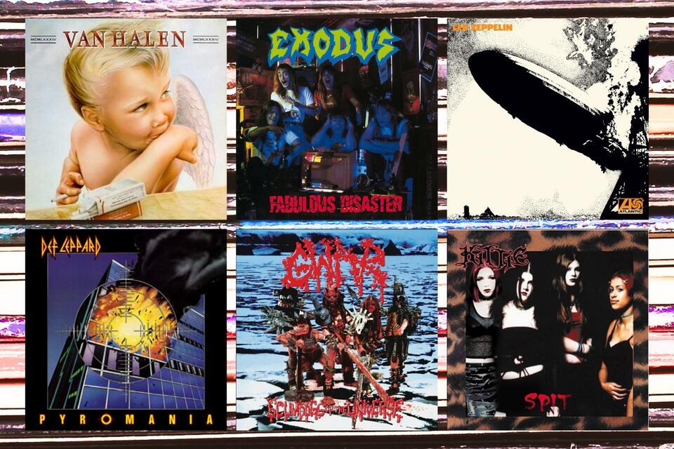 Every Big Rock + Metal Album Released Each Day in January History ...