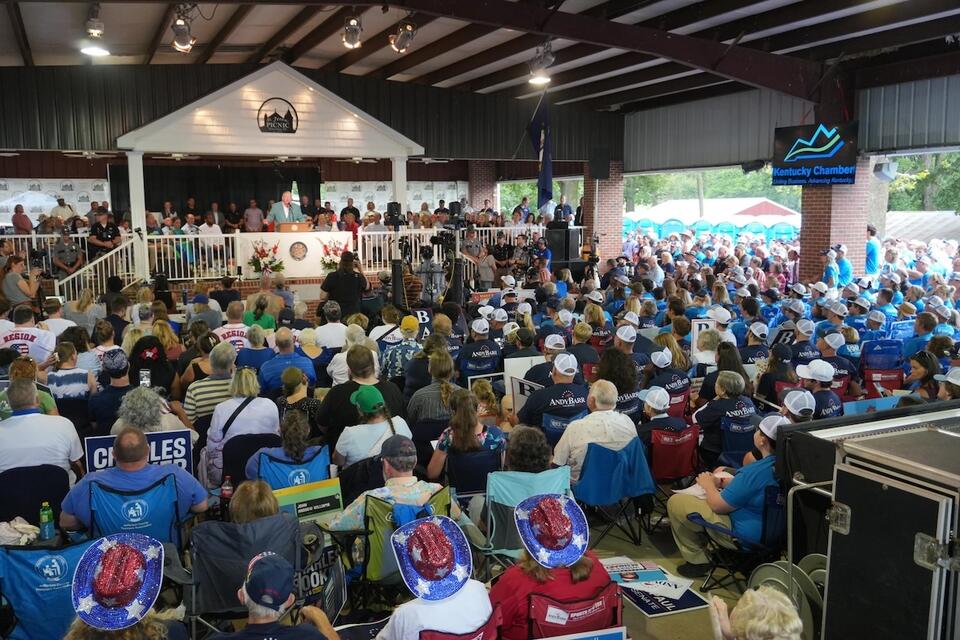 Fancy Farm politicking focuses on fall’s US Senate race, 2027 gubernatorial primary
