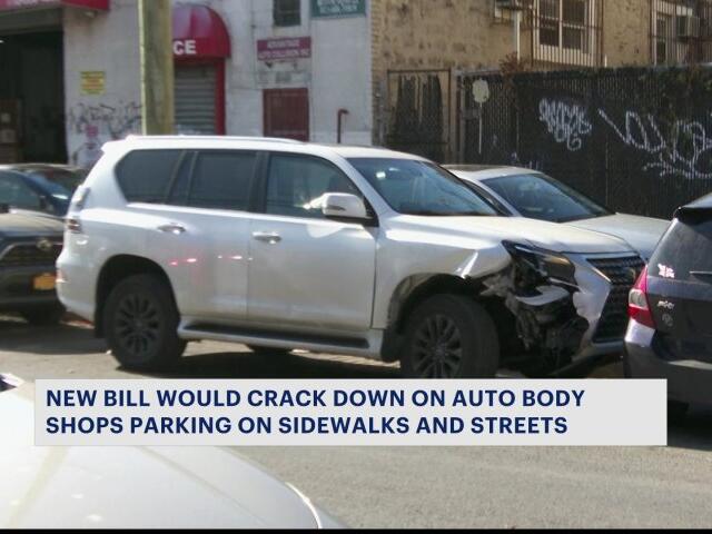 New bill would crack down on auto shops illegal parking
