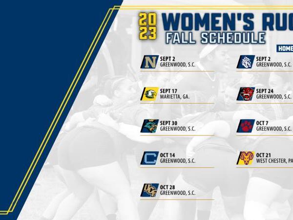 Lander Women's Rugby Announces 2023 Fall Schedule, Including