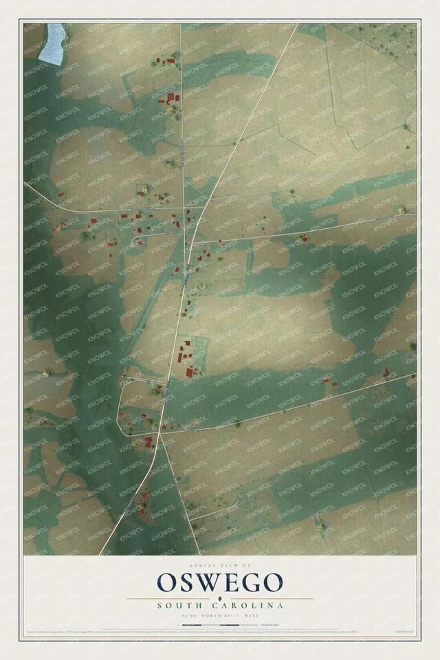 Map of Oswego, South Carolina in 2026 - NewsBreak