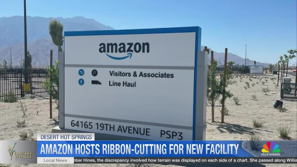 Amazon Opens Massive Desert Hot Springs Facility - NewsBreak