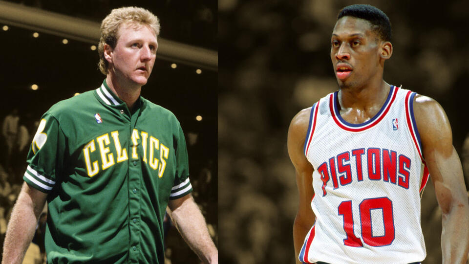 Dennis Rodman regretted when he racially offended Larry Bird after the ...
