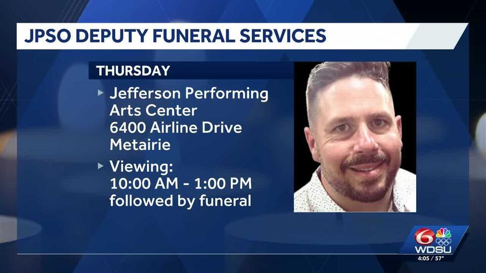 Funeral arrangements announced for JPSO deputy killed in motorcycle ...