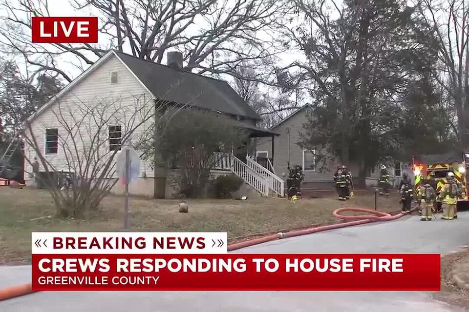 Crews responding to house fire in Greenville Co - NewsBreak