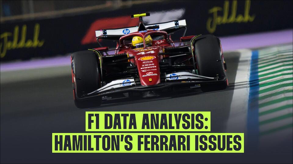 Lewis Hamilton telemetry data exposes critical Ferrari issues in Saudi ...