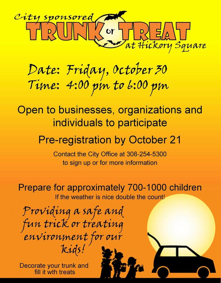 Sign up now for Sidney Trunk or Treat - NewsBreak
