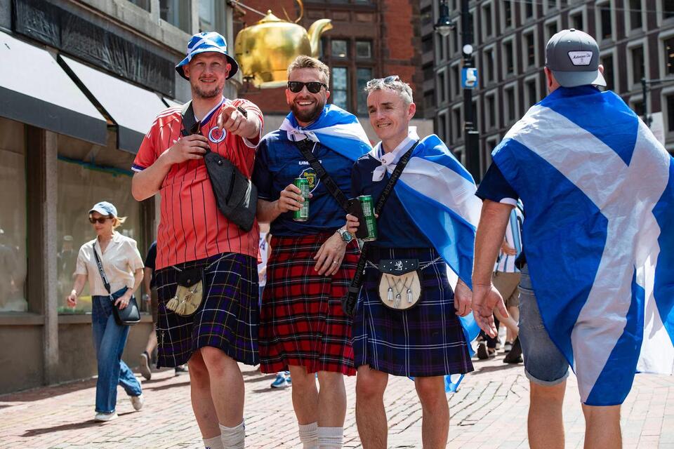 Scotland's 'Tartan Army' soccer fans donate $15K to fund children's education, support underprivileged students