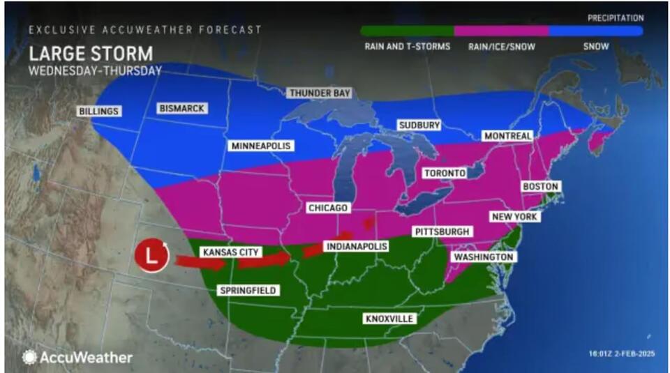 New Update: Major Storm Will Bring Slippery Travel, Possible Power ...