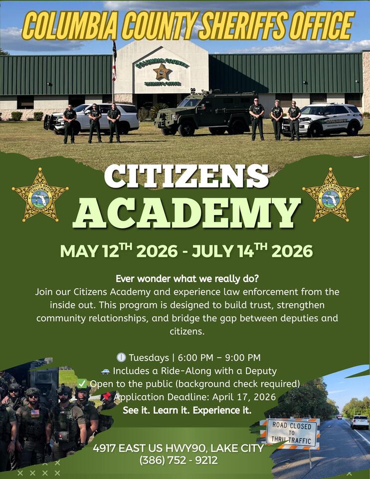 Application Process OPEN For 2026 Citizens Academy - NewsBreak