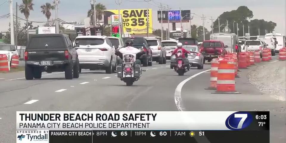 Thunder Beach prompts road safety reminders from Panama City Beach ...