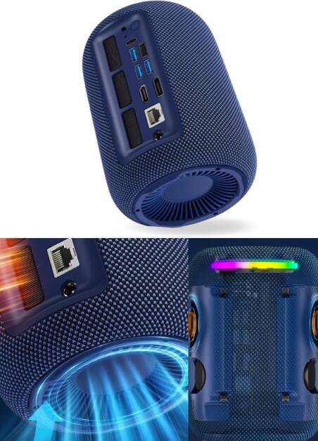 SOAYAN EXR1 Speaker Linux Mini PC with Ryzen 7 8745HS - NewsBreak