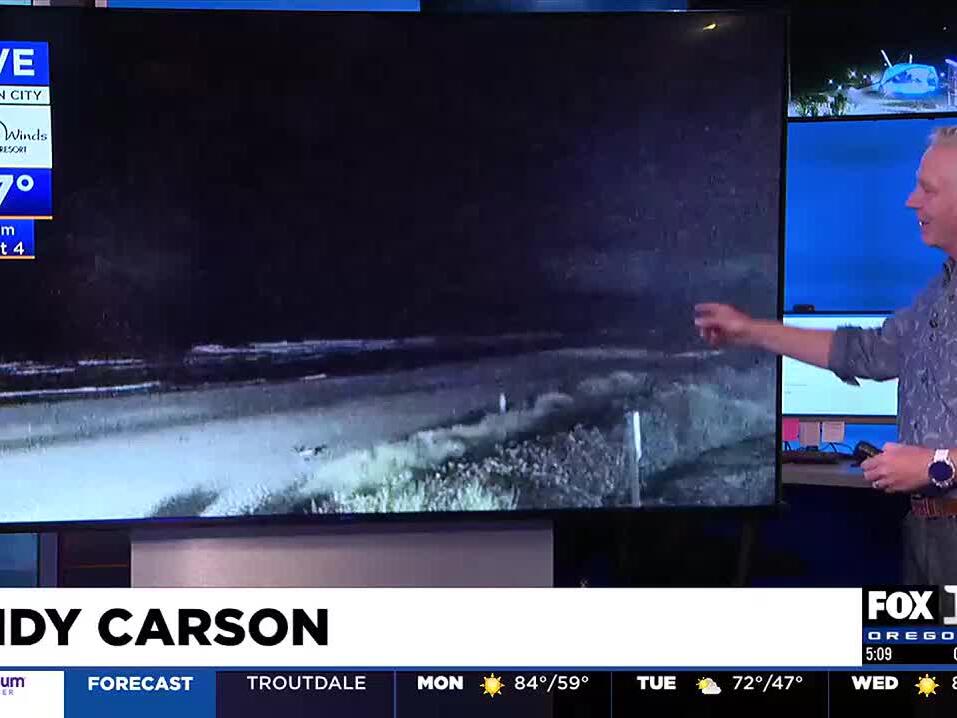 First Alert Monday morning FOX 12 weather forecast (8/26)