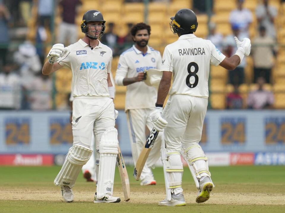 New Zealand wins first test in India since 1988