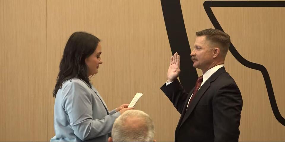 Seth Herman sworn in as new Lubbock Police Chief - NewsBreak