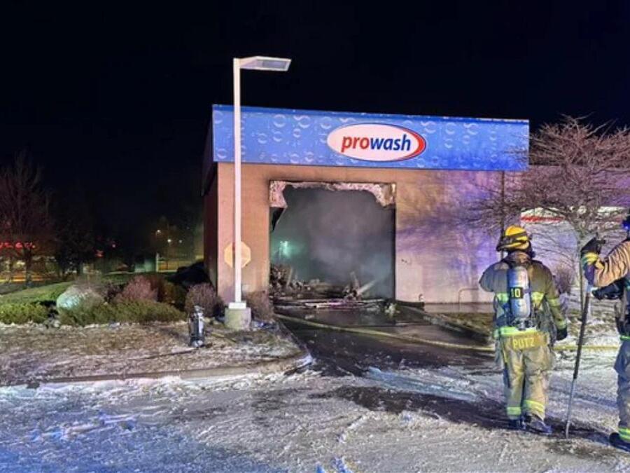Arrest made after car wash fire on North Powers Boulevard