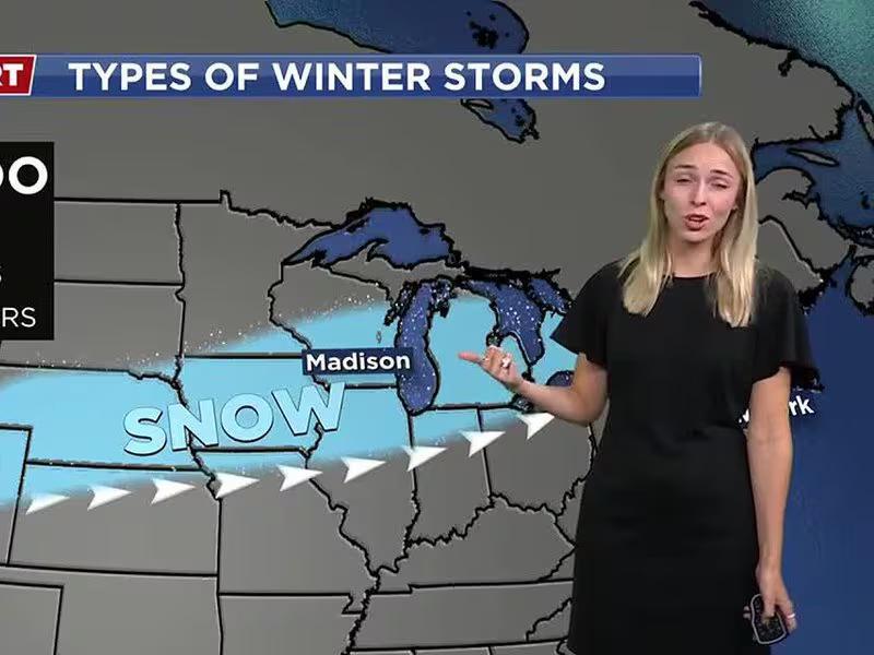 Types of winter storms