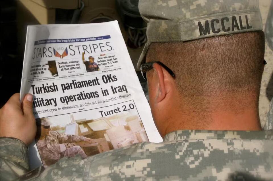 Pentagon Fires Stars and Stripes' Publisher, Editor-In-Chief and a Reporter