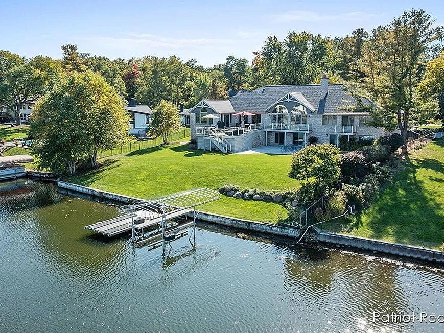 Get the Best Riverside Views With This Luxury Grand Rapids House For Sale